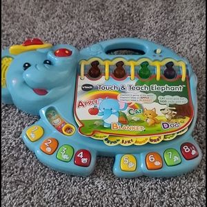 Vtech touch & teach elephant toy